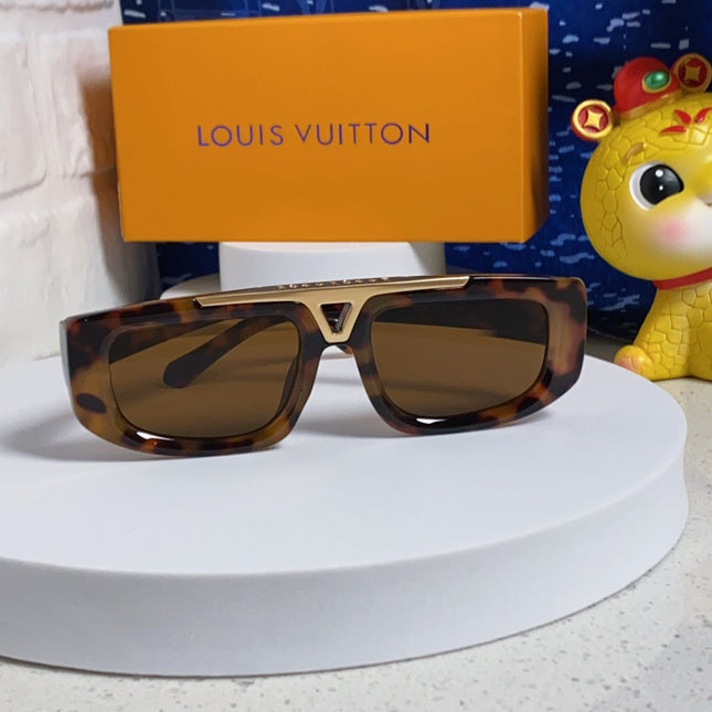 CLASH PILOT SUNGLASSES 567479 IN HAVANA ACTETE GOLD METAL