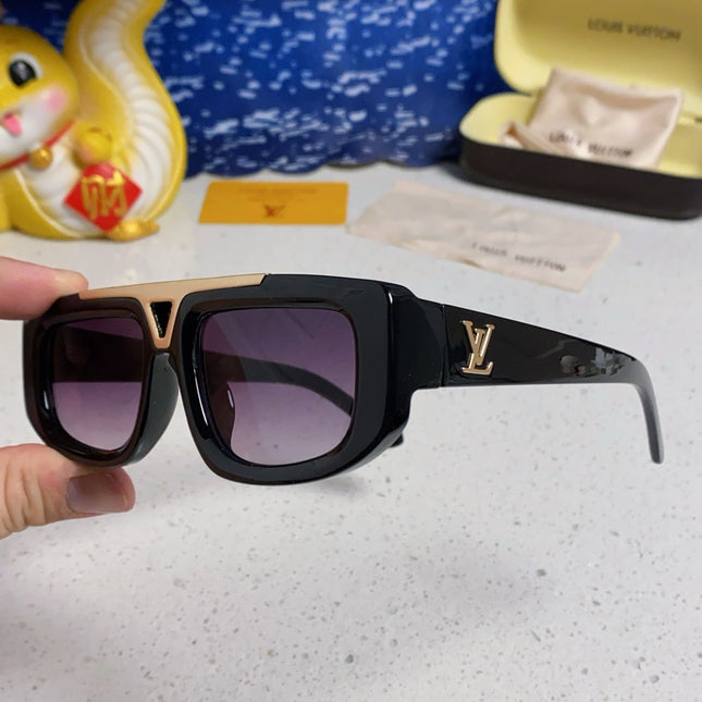 CLASH PILOT SUNGLASSES 567480 IN BLACK ACTETE GOLD METAL