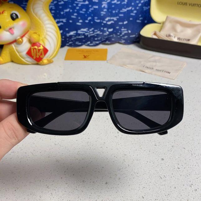 CLASH PILOT SUNGLASSES 567481 IN BLACK ACTETE