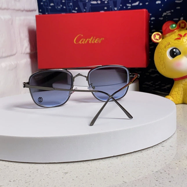 PREMIÈRE SQUARE FRAME SUNGLASSES 533240 IN METAL