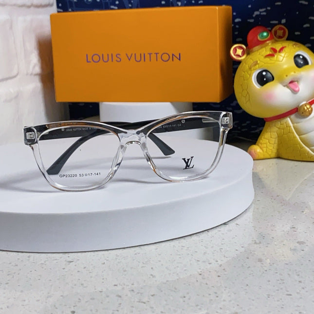 CAT EYE SUNGLASSES 570278 IN CLEAR ACETATE EMBOSSED LOGO