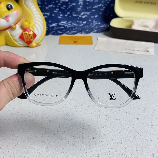 CAT EYE SUNGLASSES 570279 IN BLACK AND CLEAR ACETATE EMBOSSED LOGO