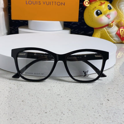 CAT EYE SUNGLASSES 570280 IN BLACK ACETATE EMBOSSED LOGO