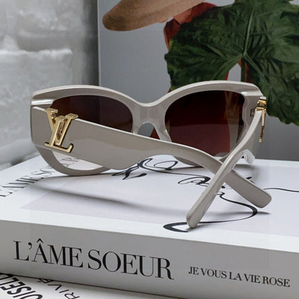ICON CAT EYE SUNGLASSES 570246 IN GREY ACETATE
