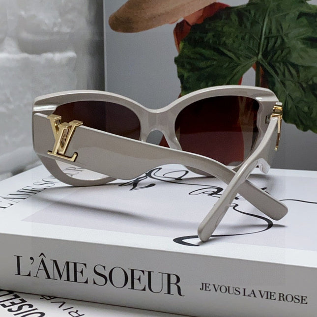 ICON CAT EYE SUNGLASSES 570246 IN GREY ACETATE