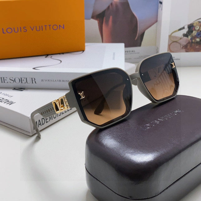 CLASH SQUARE SUNGLASSES 570250 IN GREY ACETATE