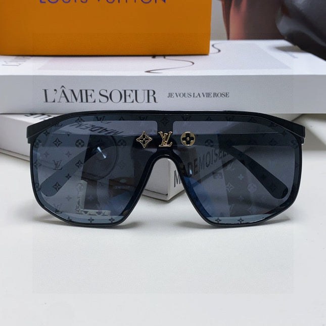 WAIMEA SUNGLASSES 570268 IN BLACK ACETATE MONOGRAM ON LENS