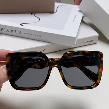 LADY 95.22 S2F SUNGLASS 571585 IN HAVANA ACETATE GREY LENSES