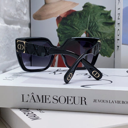 LADY 95.22 S2F SUNGLASS 571586 IN BLACK ACETATE GREY SMOKE