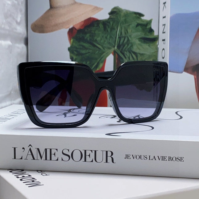 LADY 95.22 S2F SUNGLASS 571586 IN BLACK ACETATE GREY SMOKE