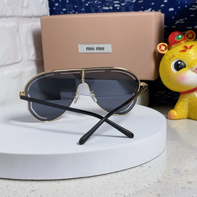 RUNWAY SUNGLASSES 571640 IN BLACK METAL BLACK LENSES