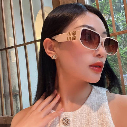 GLIMPSE SUNGLASSES 576819 IN WHITE ACETATE
