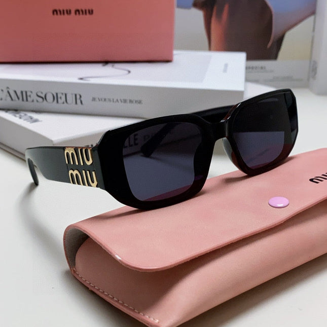 GLIMPSE SUNGLASSES 576821 IN BLACK ACETATE