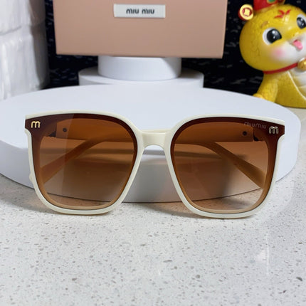 GLIMPSE SQUARE SUNGLASSES 554612 IN IVORY ACETATE