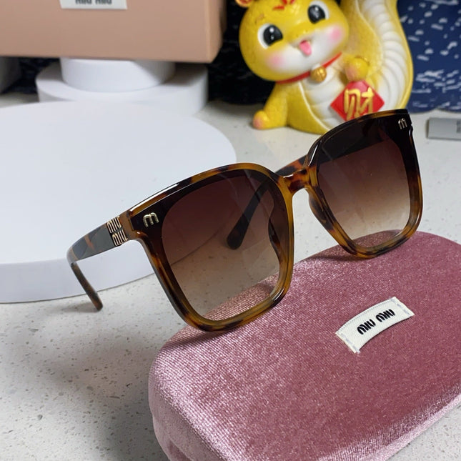GLIMPSE SQUARE SUNGLASSES 554614 IN HAVANA ACETATE