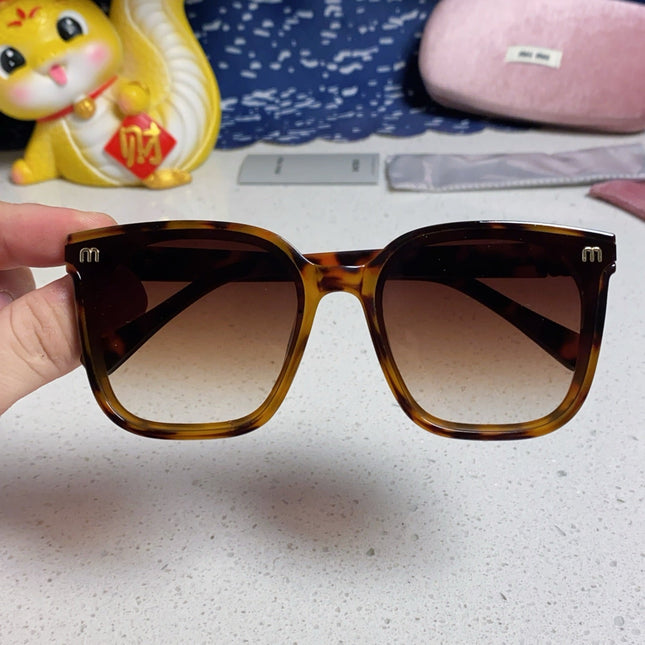 GLIMPSE SQUARE SUNGLASSES 554614 IN HAVANA ACETATE