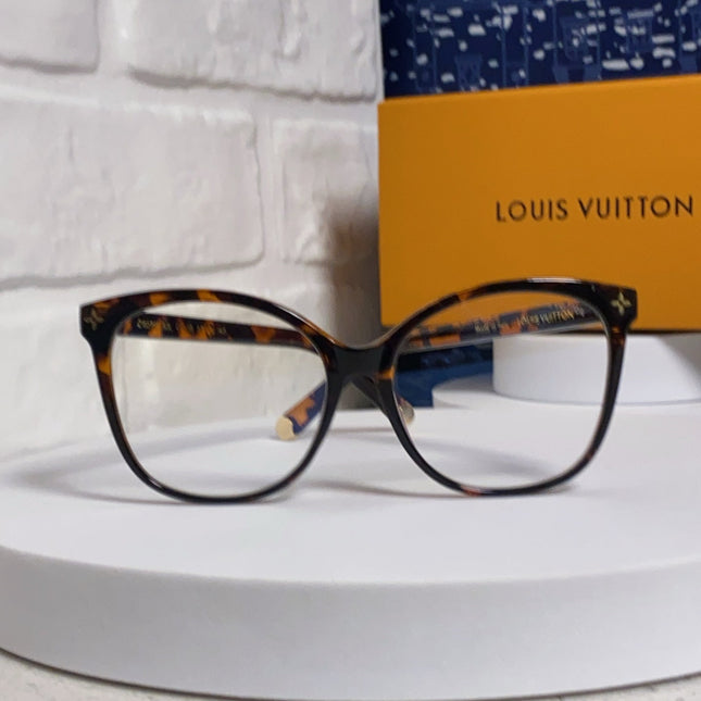 CAT EYE SUNGLASSES 573323 IN HAVANA ACETATE MONOGRAM LOGO