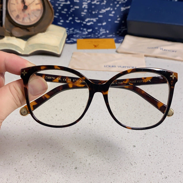 CAT EYE SUNGLASSES 573323 IN HAVANA ACETATE MONOGRAM LOGO