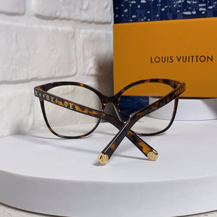 CAT EYE SUNGLASSES 573323 IN HAVANA ACETATE MONOGRAM LOGO