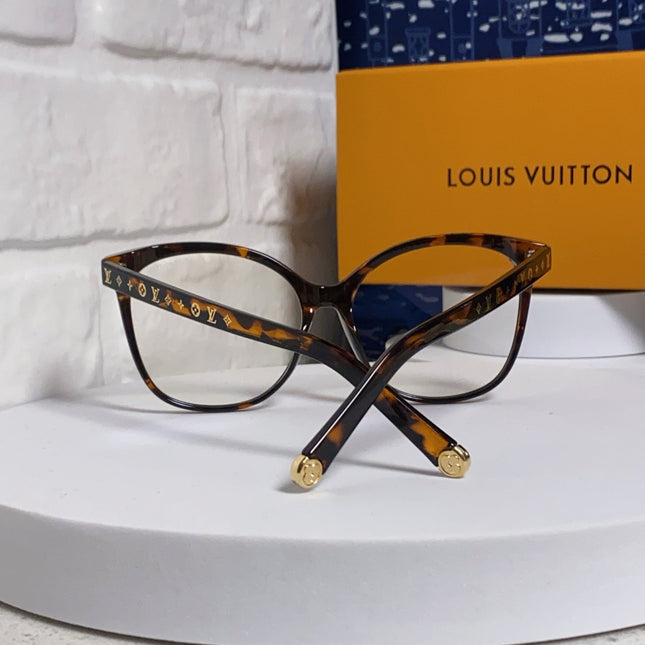 CAT EYE SUNGLASSES 573323 IN HAVANA ACETATE MONOGRAM LOGO