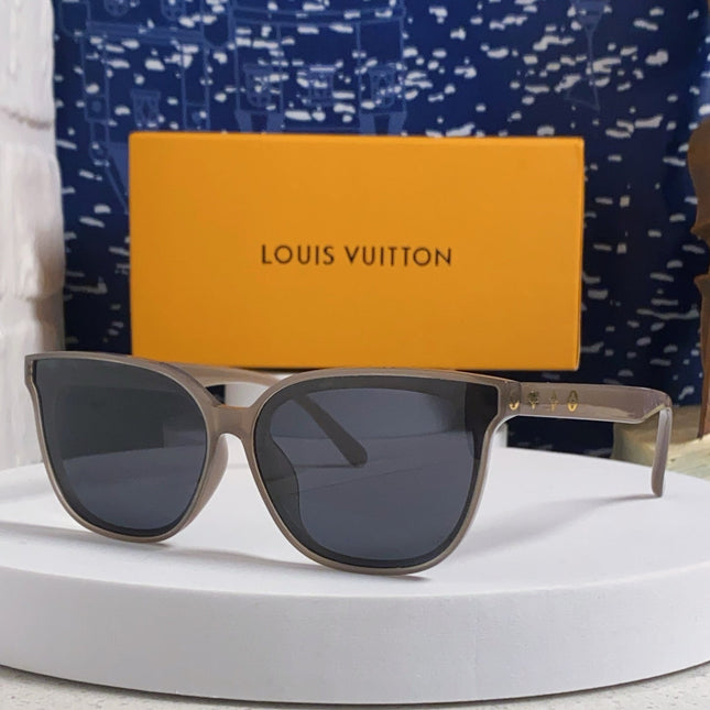 CAT EYE SUNGLASSES 571648 IN BEIGE CLEAR ACETATE