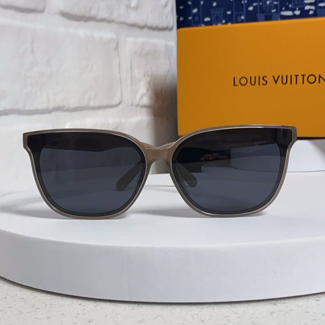 CAT EYE SUNGLASSES 571648 IN BEIGE CLEAR ACETATE