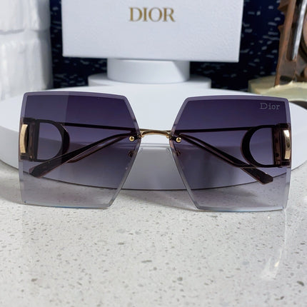 30MONTAIGNE S7U SUNGLASS 578109 IN GOLD METAL GREY SMOKE LENSES