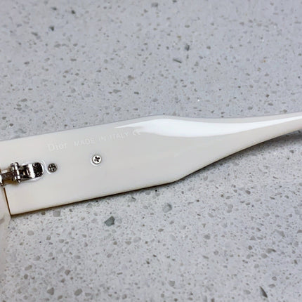 MONTAIGNE SUNGLASS 578113 IN OFF WHITE ACETATE