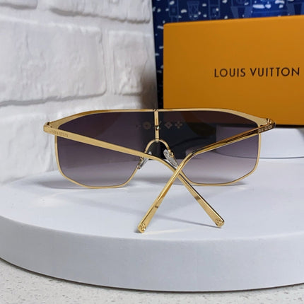 GOLDEN MASK SUNGLASSES 582734 IN GOLD METAL GREY SMOKE LENSES