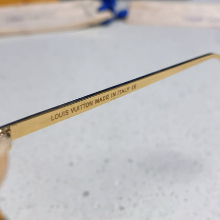 GOLDEN MASK SUNGLASSES 582734 IN GOLD METAL GREY SMOKE LENSES