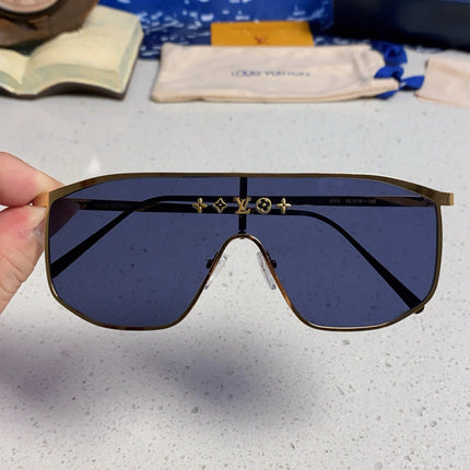 GOLDEN MASK SUNGLASSES 582735 IN GOLD METAL GREY LENSES