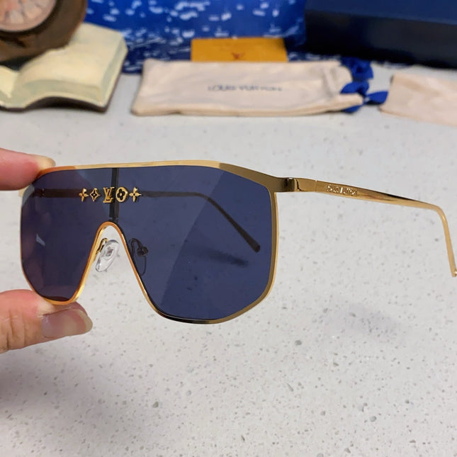 GOLDEN MASK SUNGLASSES 582735 IN GOLD METAL GREY LENSES