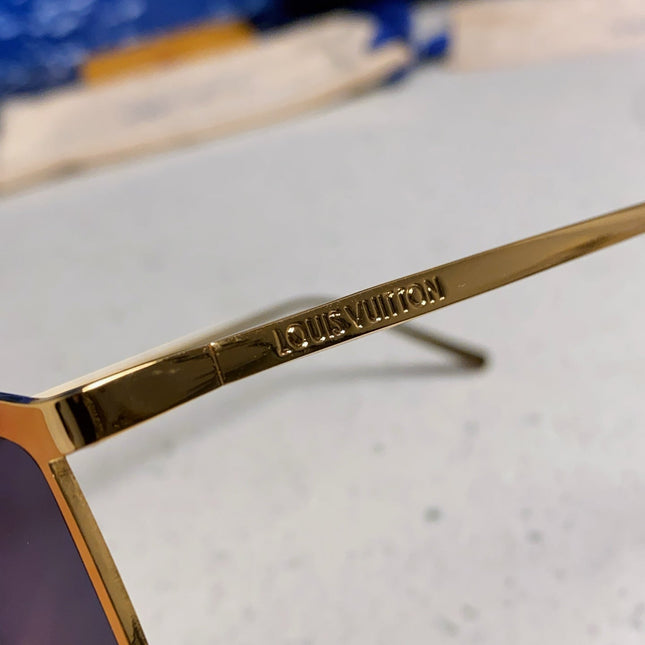 GOLDEN MASK SUNGLASSES 582735 IN GOLD METAL GREY LENSES
