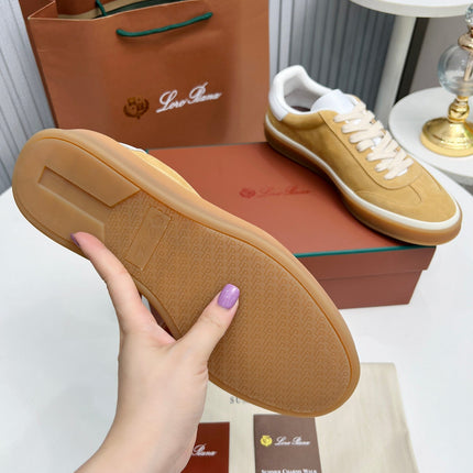LP TENNIS WALK SNEAKERS TAWNY SUEDE