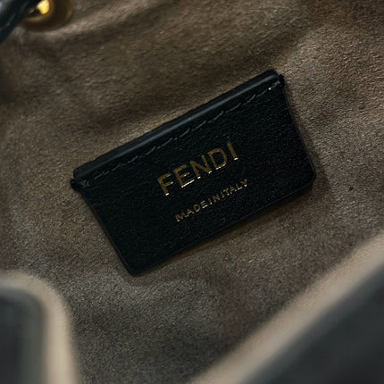 MON TRESOR 18 IN MULTICOLOR CANVAS WITH FF MOTIF EMBROIDERED