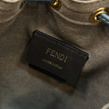 MON TRESOR 18 IN COLORFUL CANVAS WITH FF MOTIF EMBROIDERED
