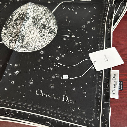 DIOR SCARF 90 CM IN SILK 651242