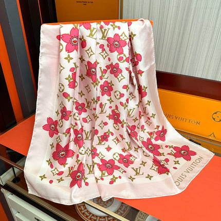 LV SCARF 90 CM IN SILK 723123