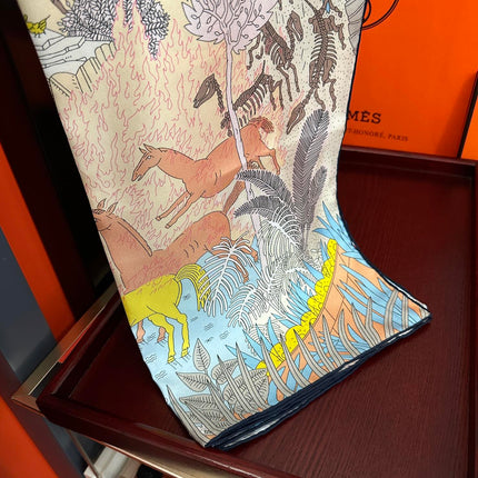 HERMES 25S SCARF 90 IN SILK 727408