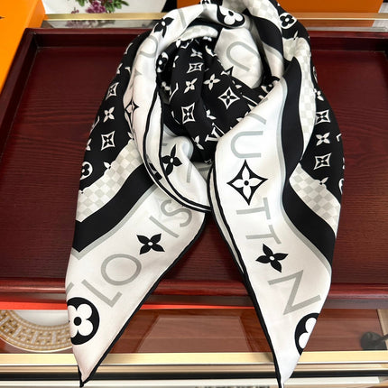 LV SCARF 90 CM IN SILK 732040