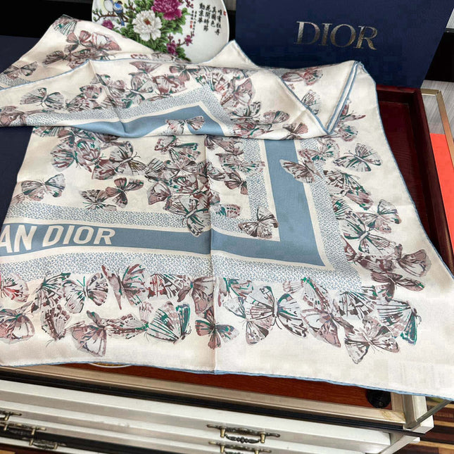 DIOR SCARF 90 CM IN SILK 733844