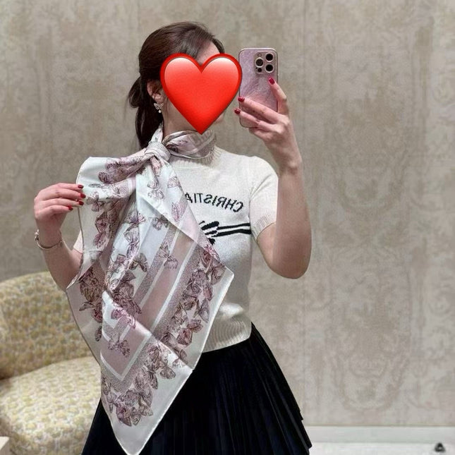 DIOR SCARF 90 CM IN SILK 733845