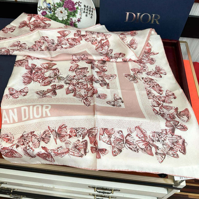 DIOR SCARF 90 CM IN SILK 733845
