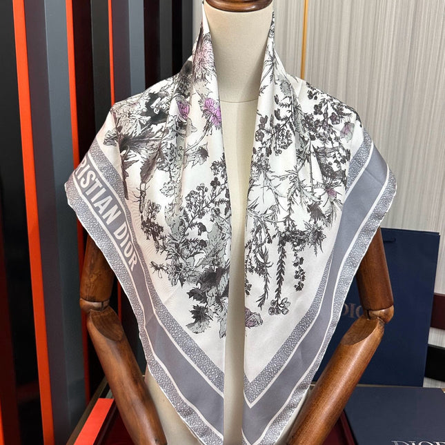 DIOR SCARF 90 CM IN SILK 733854