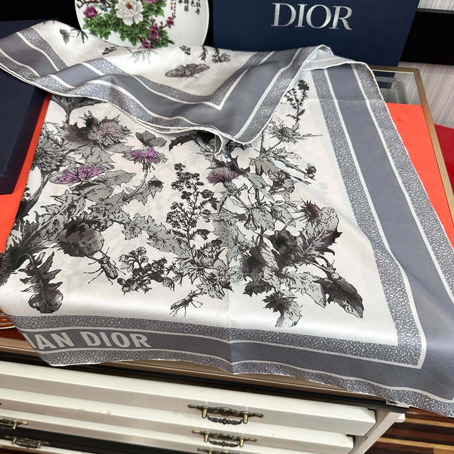 DIOR SCARF 90 CM IN SILK 733854