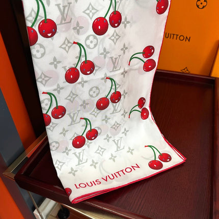 LV SCARF 90 CM IN SILK 03