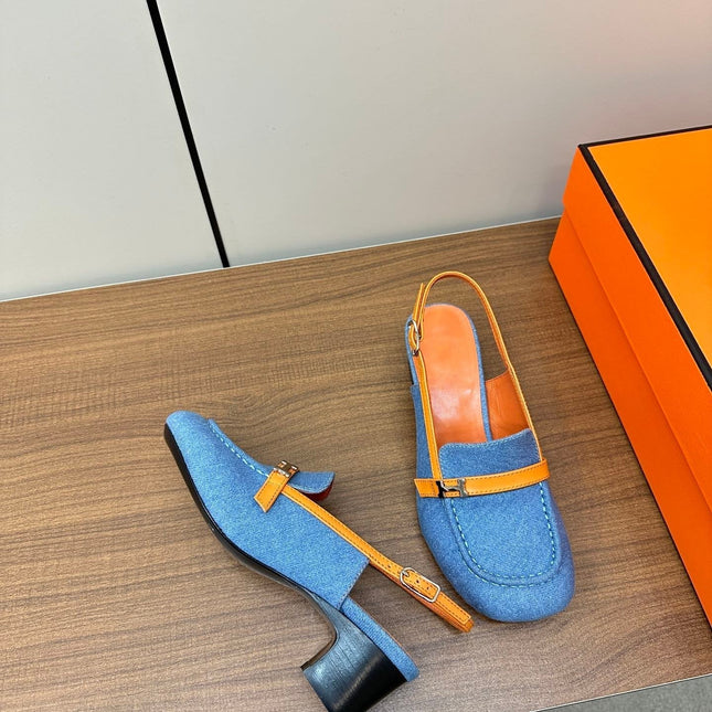 Infinie 50 pump azure blue