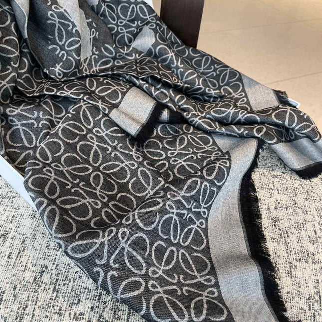 LOEWE 25S SCARF 140 IN WOOL SILK 577901