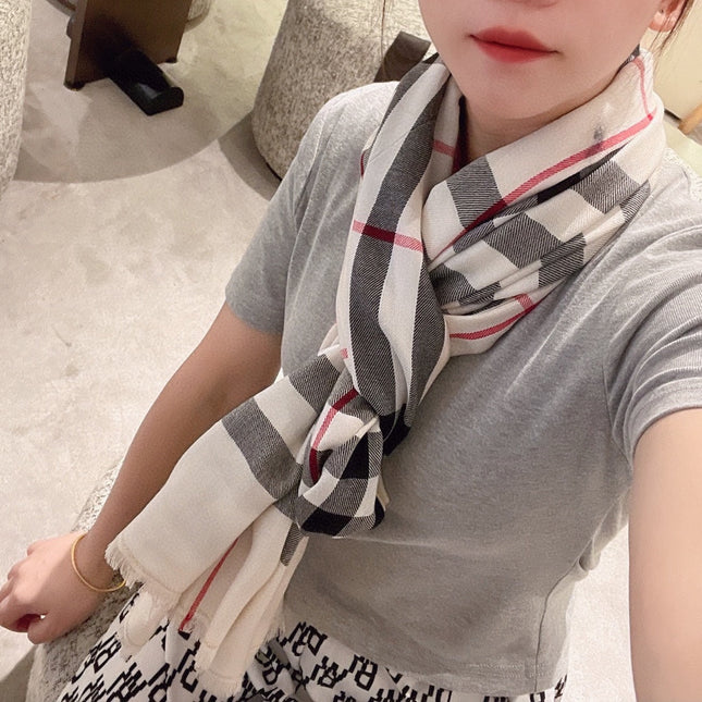 BBR SCARF 200 CM IN CASHMERE 574543