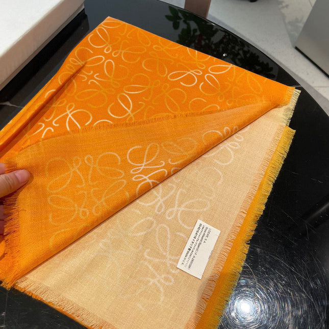 LOEWE 25S SCARF 200 IN CASHMERE SILK 0001